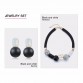eManco Statement Necklace Fashion Jewelry Minimalist Ethnic Chokers Necklaces Women Black & White Wood Beads Choker 2017 for mom