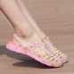 jelly sandalias 2017 women shoes floral print slide beach sandals plastic summer moccasins ladies casual water shoes for women32797736520