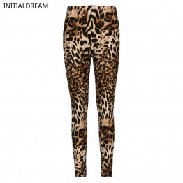 sexy Leggings Womens 2017 Leopard Leggings Print Skinny Pants High Elastic stretch pants female winter geometric jeans leggins 