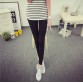 spring summer autumn style Fashion brands Striped black Elasticity leggings fitness Pants active wear women sailor moon32680607542