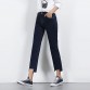 summer flare Trousers for women  Ankle-Length Jeans irregular bottom of pants plus size 100kg32806710336
