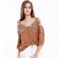 women elegant blusas mujer hollow out half sleeve blouse retro vestidos embroidery casual off shoulder top 201732786673962